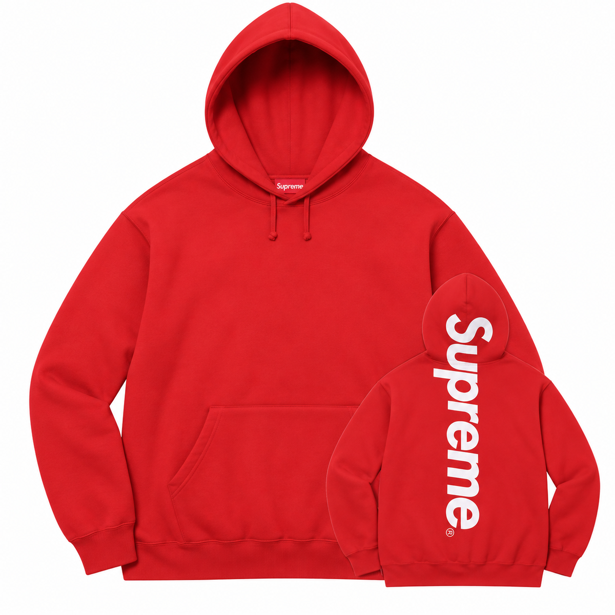Superme Satin Hoodie and Seartshirt