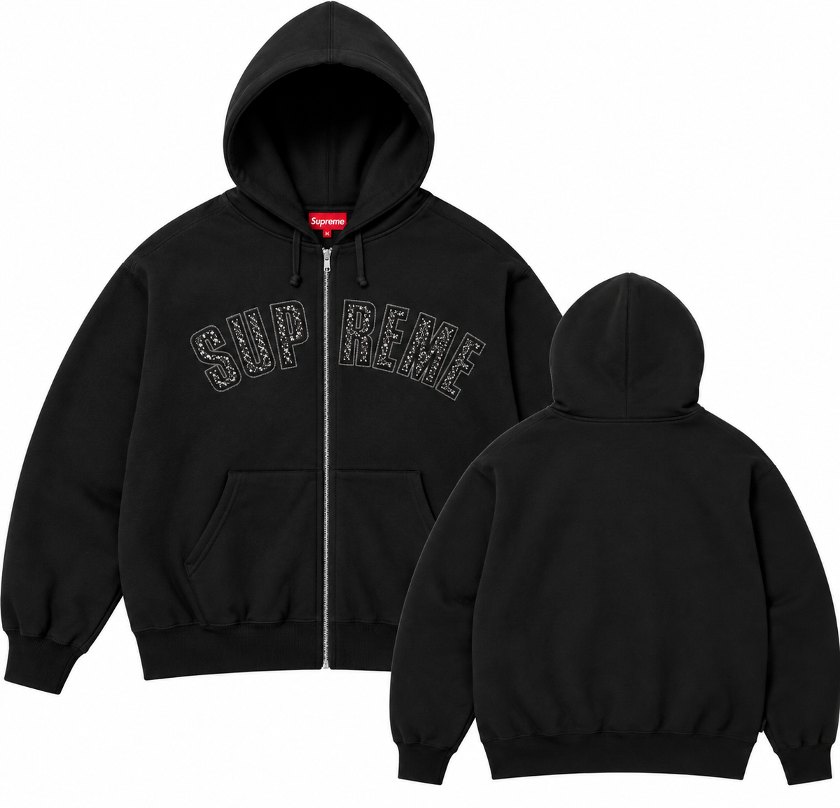 Superme Satin Hoodie and Seartshirt