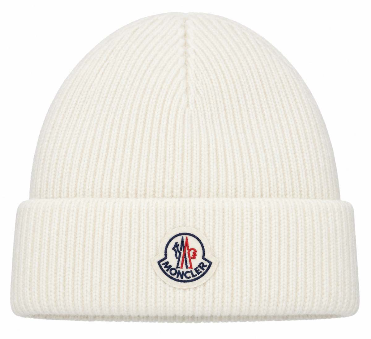 Moclear Patch Ribbed Beanie