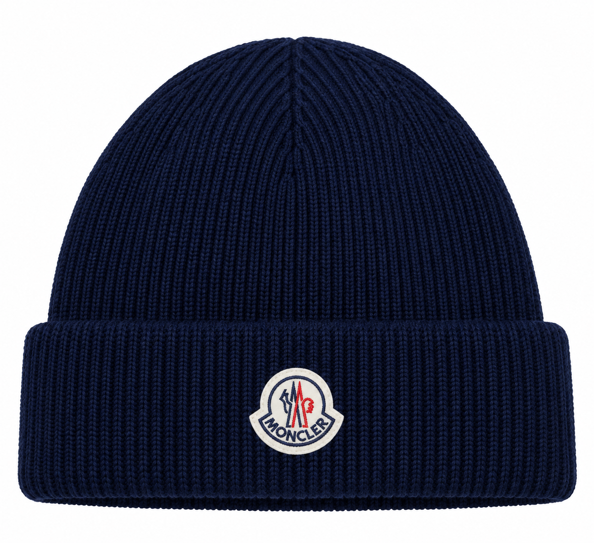 Moclear Patch Ribbed Beanie