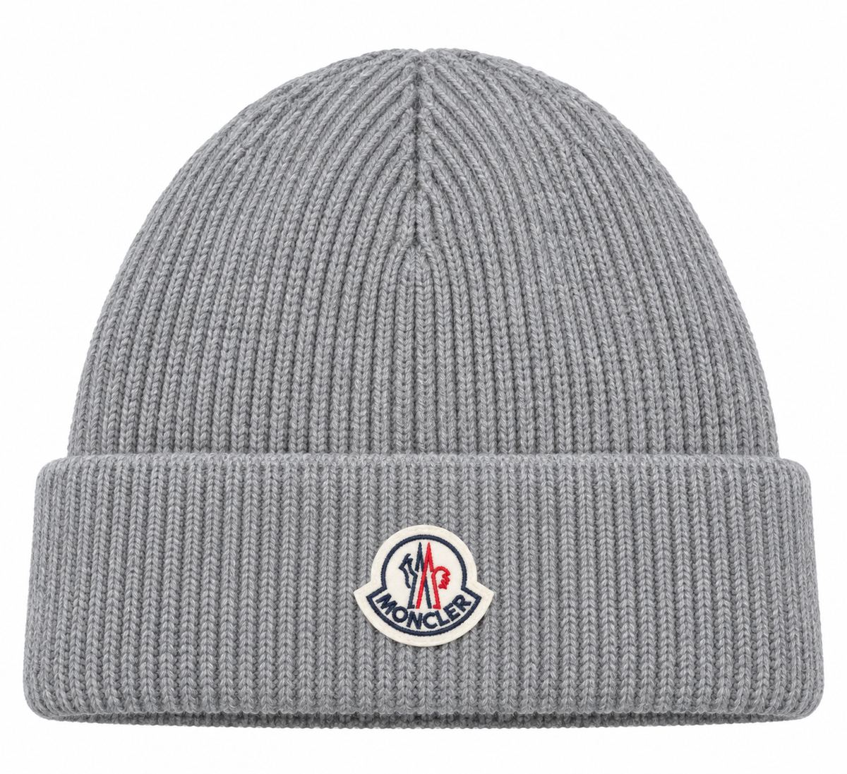 Moclear Patch Ribbed Beanie