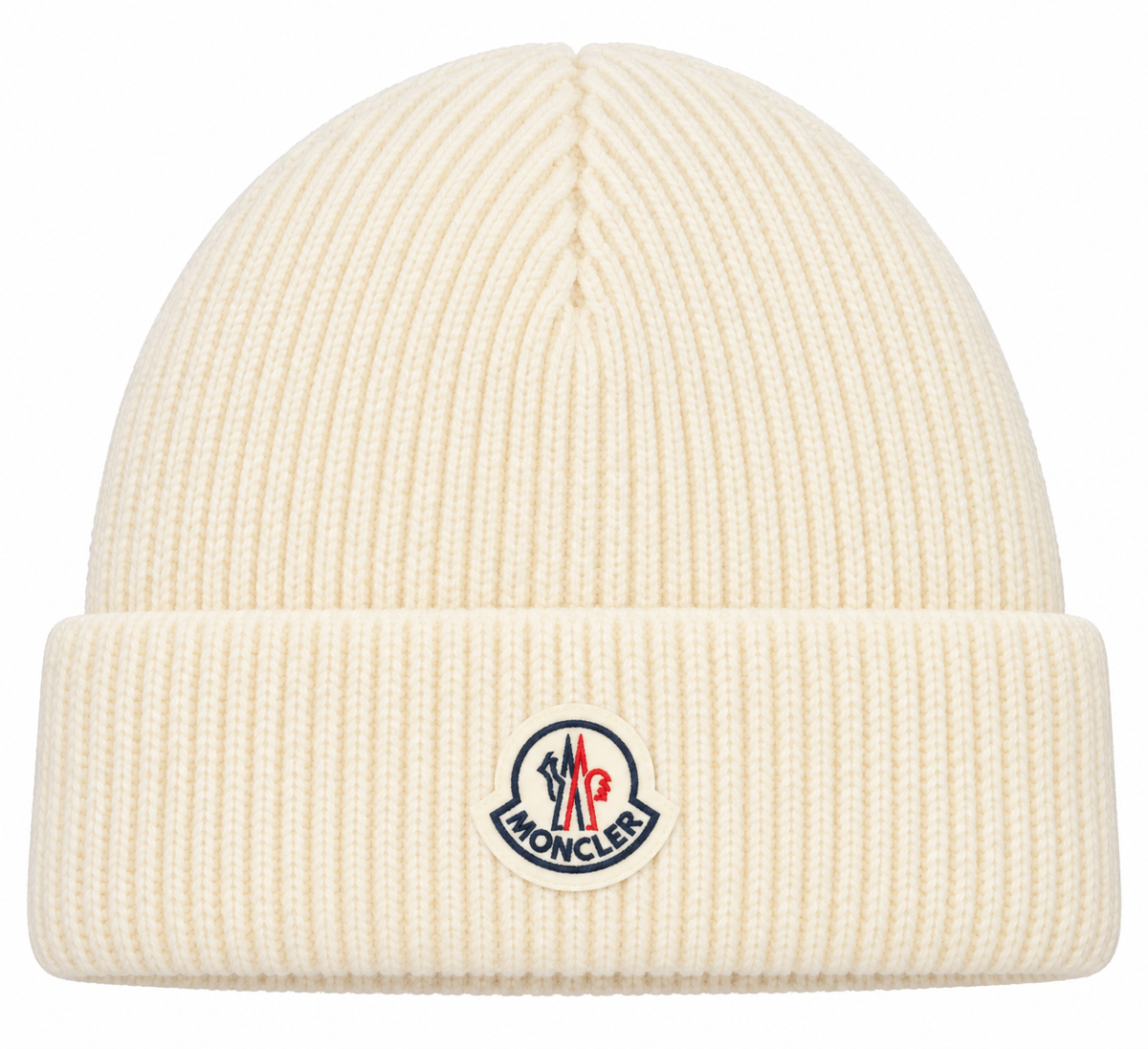Moclear Patch Ribbed Beanie