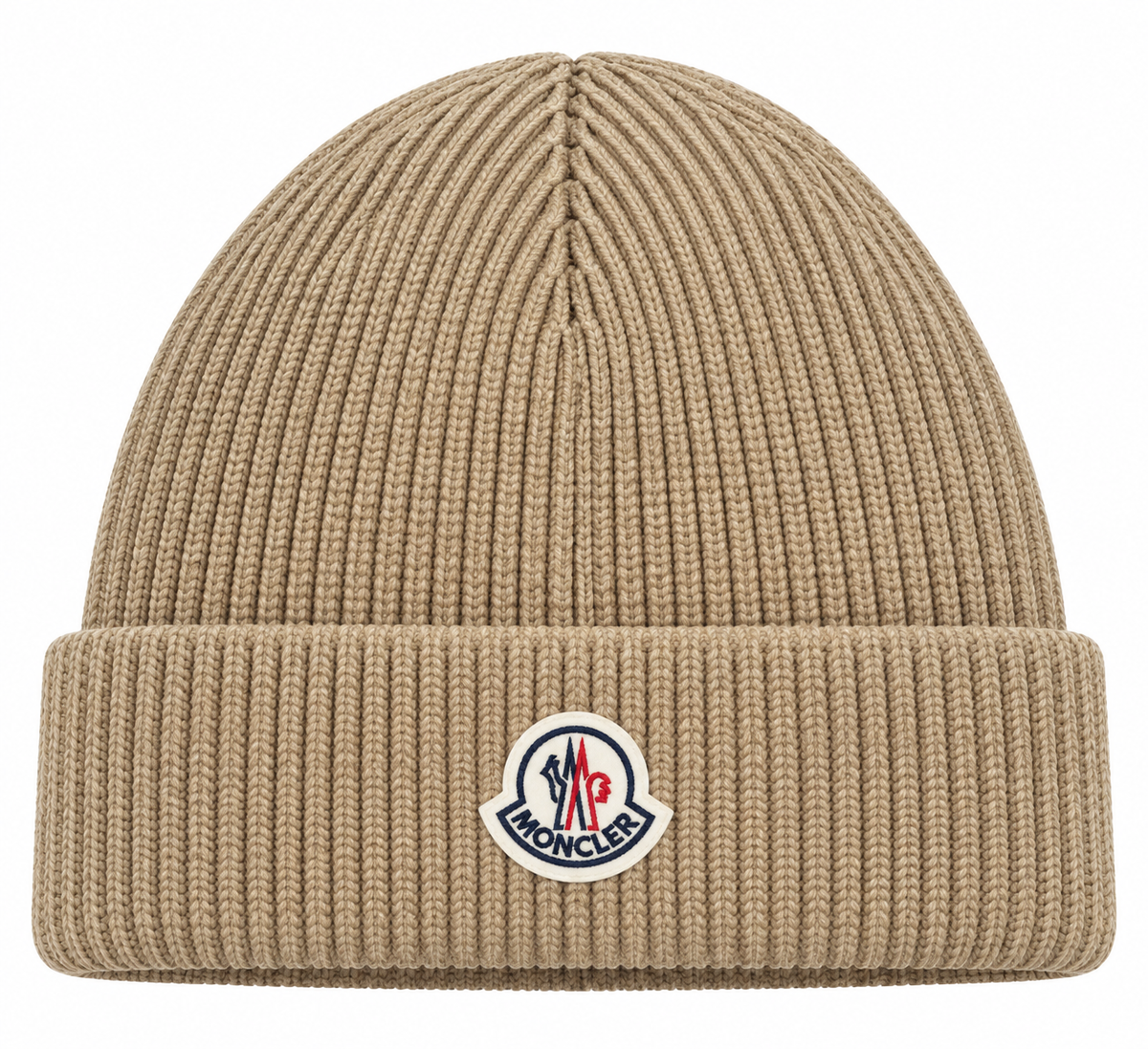 Moclear Patch Ribbed Beanie
