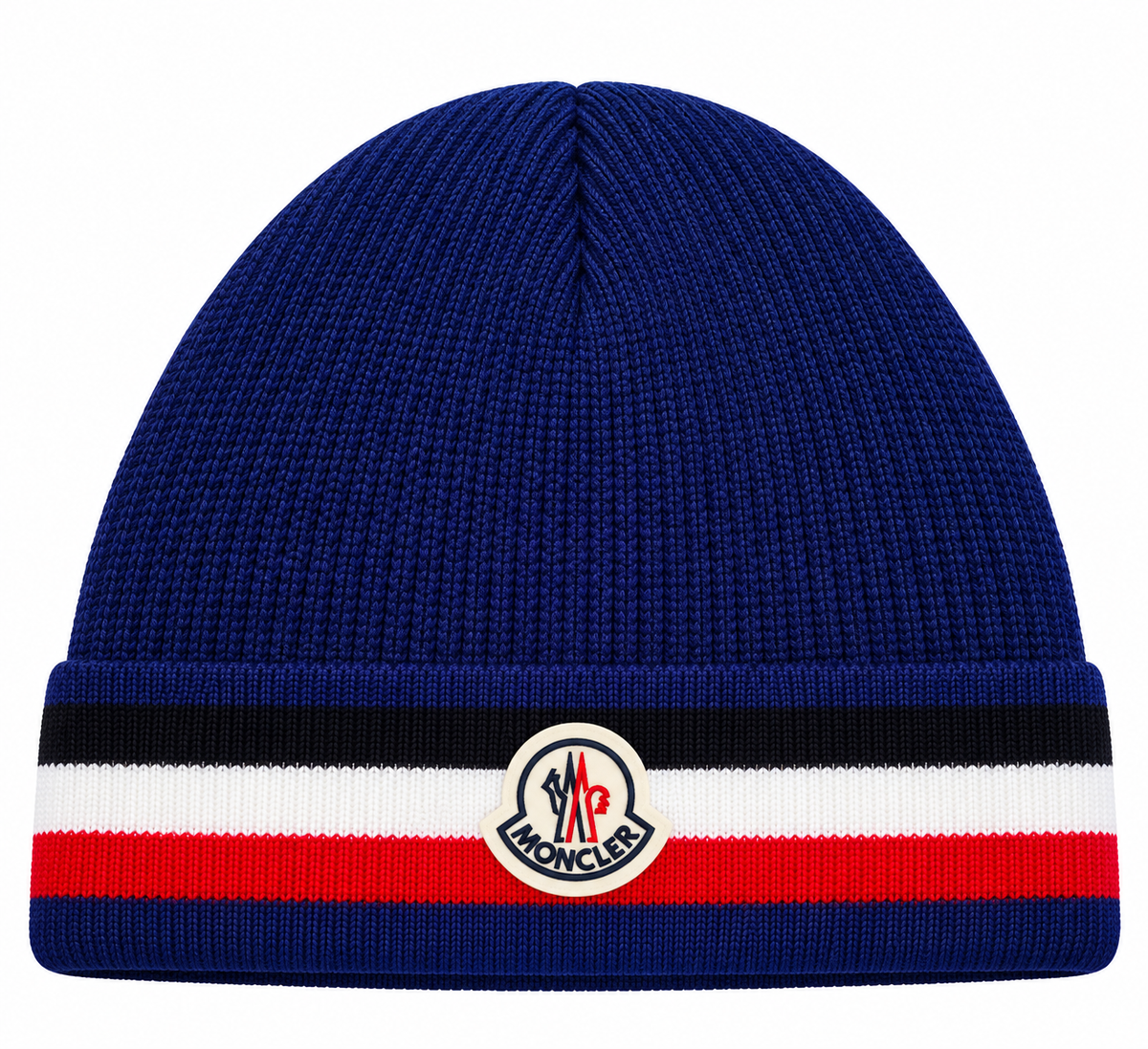 Moclear Patch Ribbed Beanie