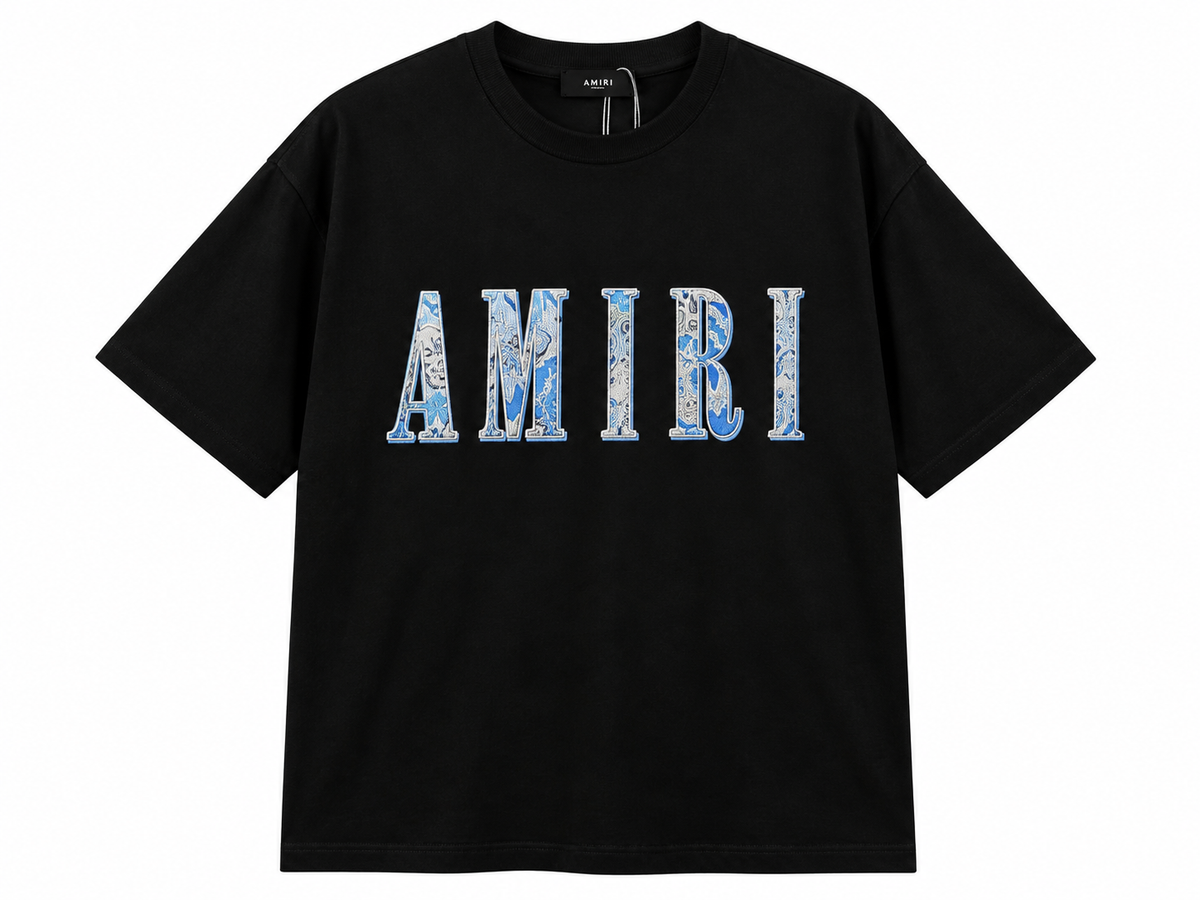 AMIRI T-Shirt with Paint Drip Print