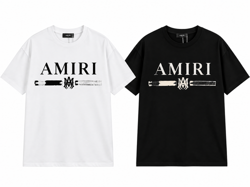 AMIRI T-Shirt with Paint Drip Print