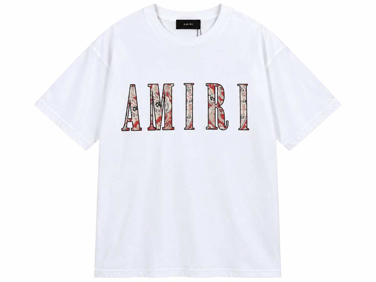 AMIRI T-Shirt with Paint Drip Print